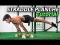 How to STRADDLE PLANCHE - Step by Step Tutorial