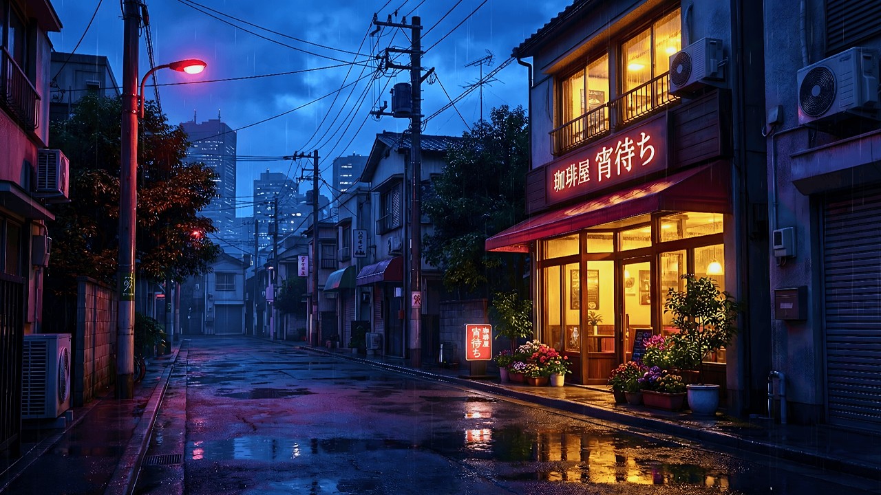 Tokyo Rain Lofi | Chill Hip Hop Mix for Focus, Study & Sleep - YouTube