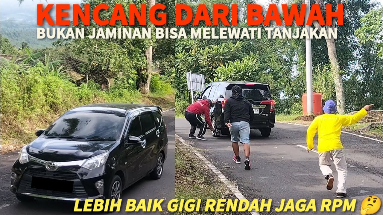 KENCANG DARI BAWAH BUKAN JAMINAN BISA MELEWATI TANJAKAN SENDI PACET ARAH CANGAR