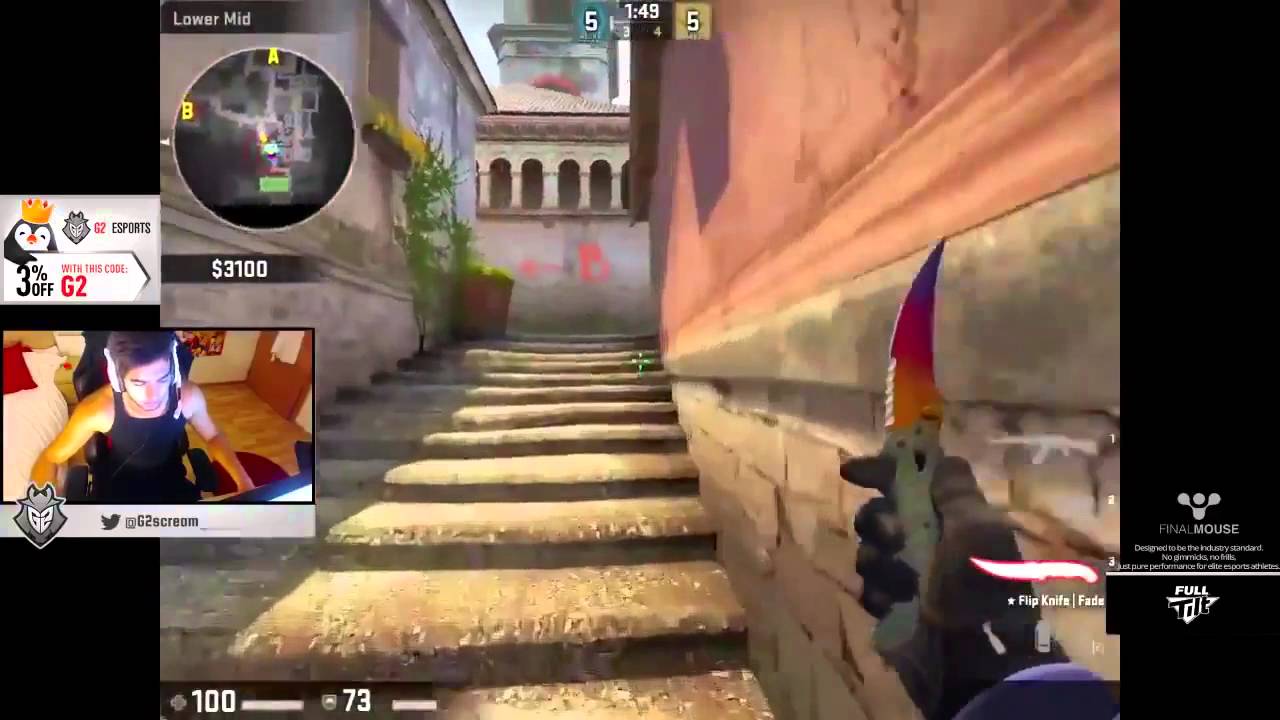 CSGO Scream playing mm on inferno + config - YouTube