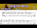 Song For Anna Paul Mauriat Easy Piano Sheet Music By SangHeart Play