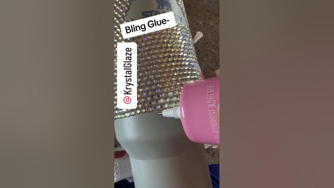 Krystal Glaze Glue is a HEAVY DUTY Glue!💪🏾 #krystalglazeglue #krowne