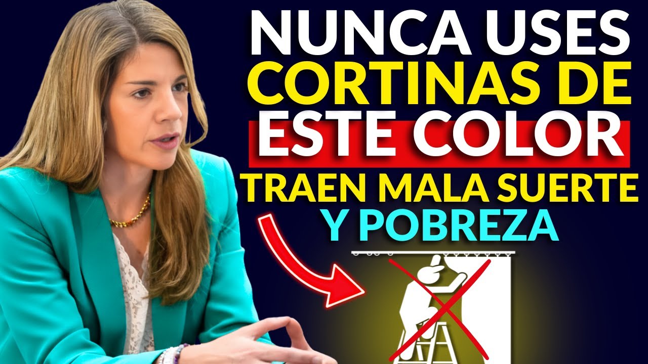 ¡Advertencia! Nunca Cuelgues Este Color De Cortina En Tu Casa – Te Está Haciendo Pobre | Marin Rojas