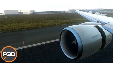 [P3D V5] Incredible New FlyTampa Scenery! | Amsterdam Landing in the PMDG 777