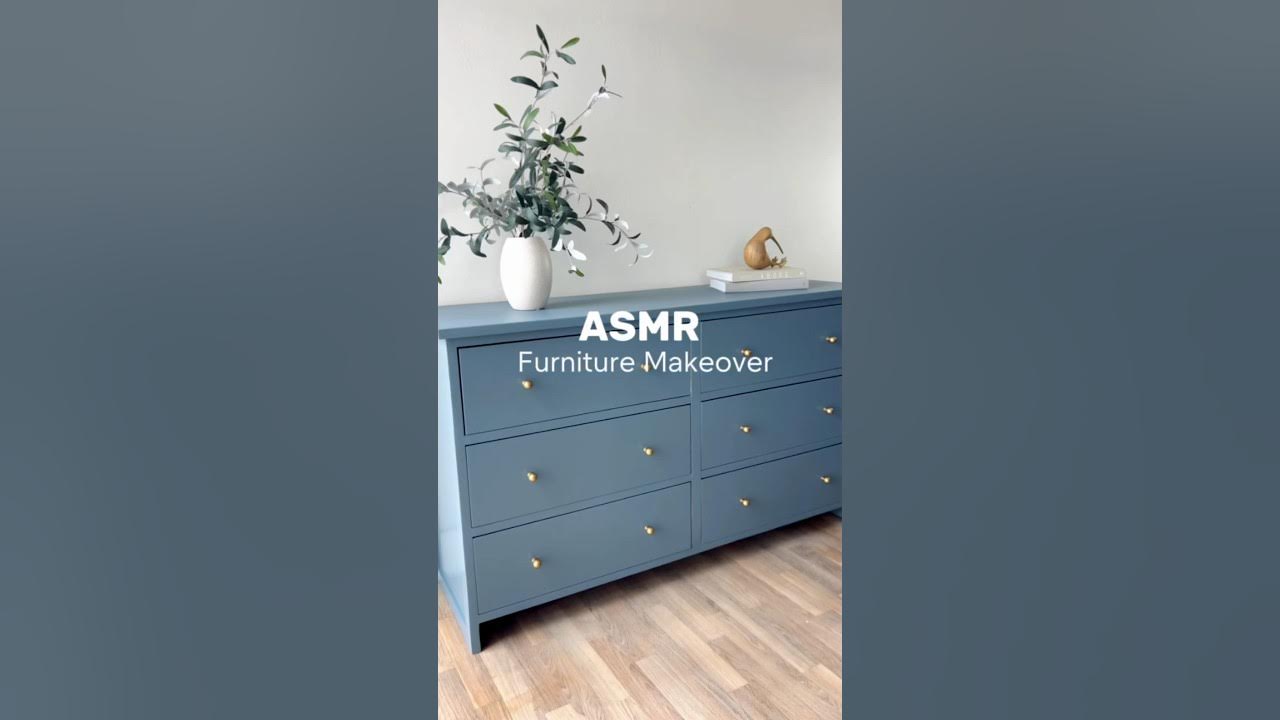 ASMR FURNITURE MAKEOVER furniturerenovation asmr furnitureflip YouTube asmr-care-collection-asmr-animation-treatment-2d-animation