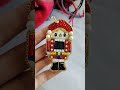 nutcracker beaded brooch