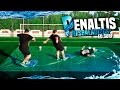 PENALTIS RESBALADIZOS SURF ¡RETO FÚTBOL! | SLIP 'N' SLIDE CHALLENGE