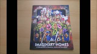Flip Through - durchblättern Coloring Book - Cufe Imaginary Homes by Annie Reyes