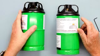 Flame King Refillable 1lb Cylinders - Review & Filling