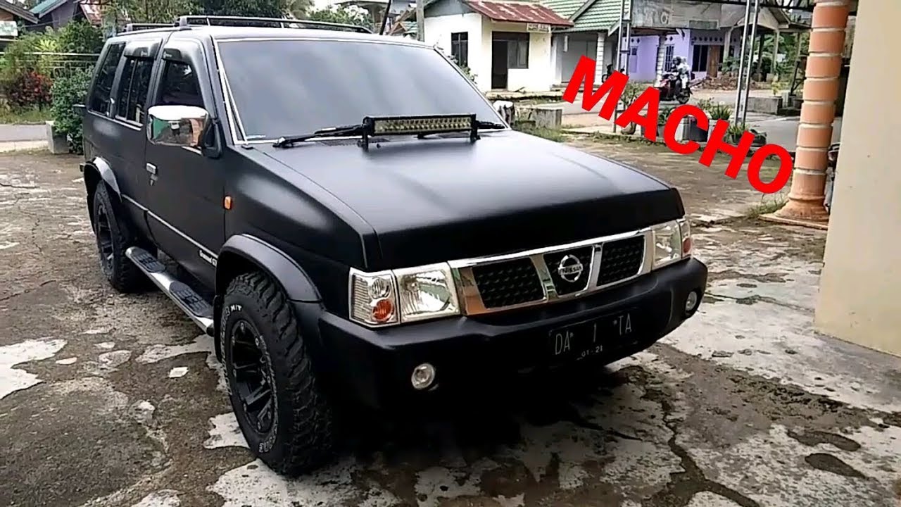 Si Hitam Yang Macho Nissan Terrano Grandroad G3 Youtube