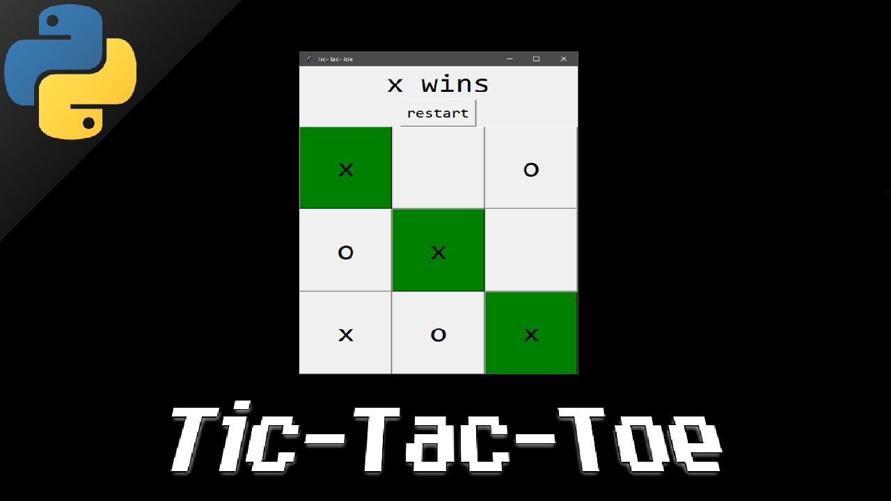 Python Tic Tac Toe Game ⭕ - Youtube