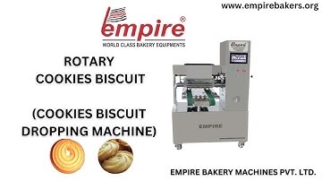 #BISCUIT MAKING /#COOKIES DROPPING MACHINE by #Empire Bakery Machine