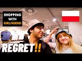SHOPPING WITH MY POLISH GIRLFRIEND WENT WRONG IN POLAND!! |SHOPPING MALLS IN POLAND| Arkady Wroclaw