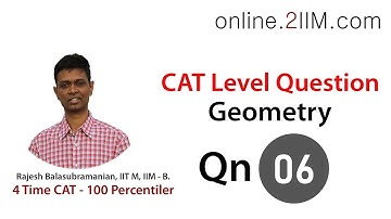 CAT Preparation - Geometry  Question 06