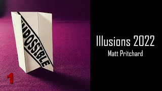Illusion montage 2022 - magic, optical illusions, and science tricks created by Matt Pritchard