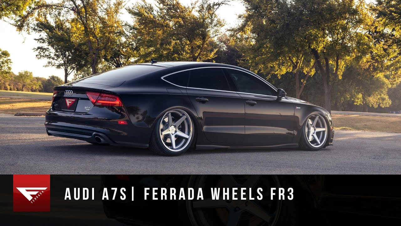 2014 Audi A7 | Ferrada Wheels FR3 in Machine Silver ...