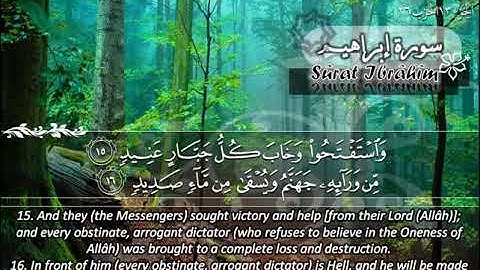 014--سورة إبراهيم ماهر المعيقلي  Surat Ibrahim Maher Al Muaiqly