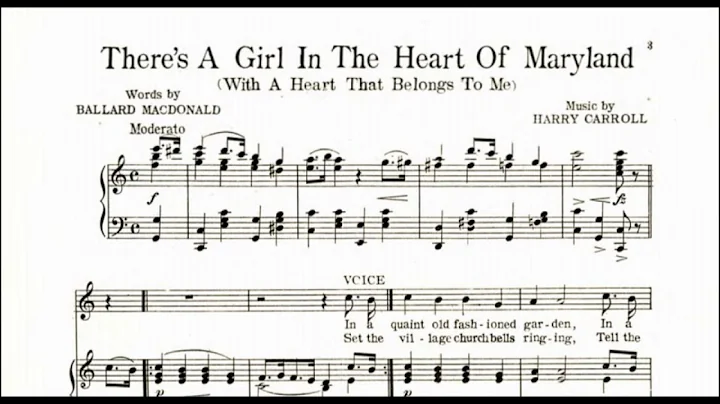 Henry Burr & Edgar Stoddard "There's A Girl In The...