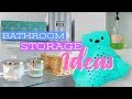 BATHROOM ORGANIZATION IDEAS | HOME DECOR IDEAS | NIA NICOLE