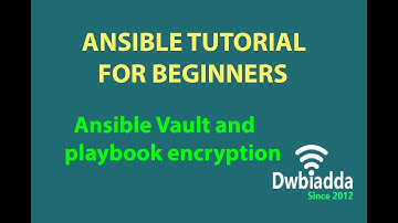 Ansible Vault and playbook encryption | Ansible tutorial