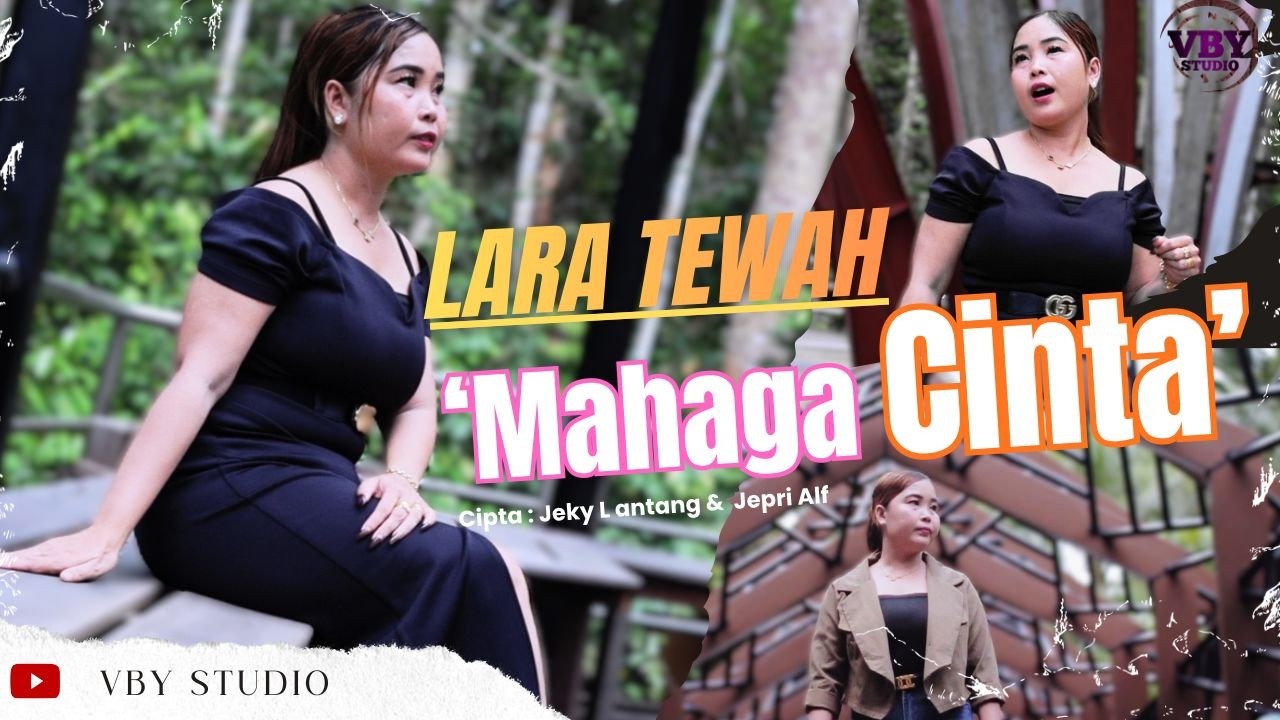 MAHAGA CINTA - LARA TEWAH (Remix Version) Cover Lagu Dayak