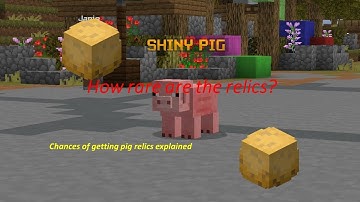 fully explaining the chances of getting a pig relic in 3 minutes | Hypixel Skyblock