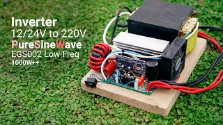 Membuat Inverter 12/24VDC to 220V AC PSW Low Freq