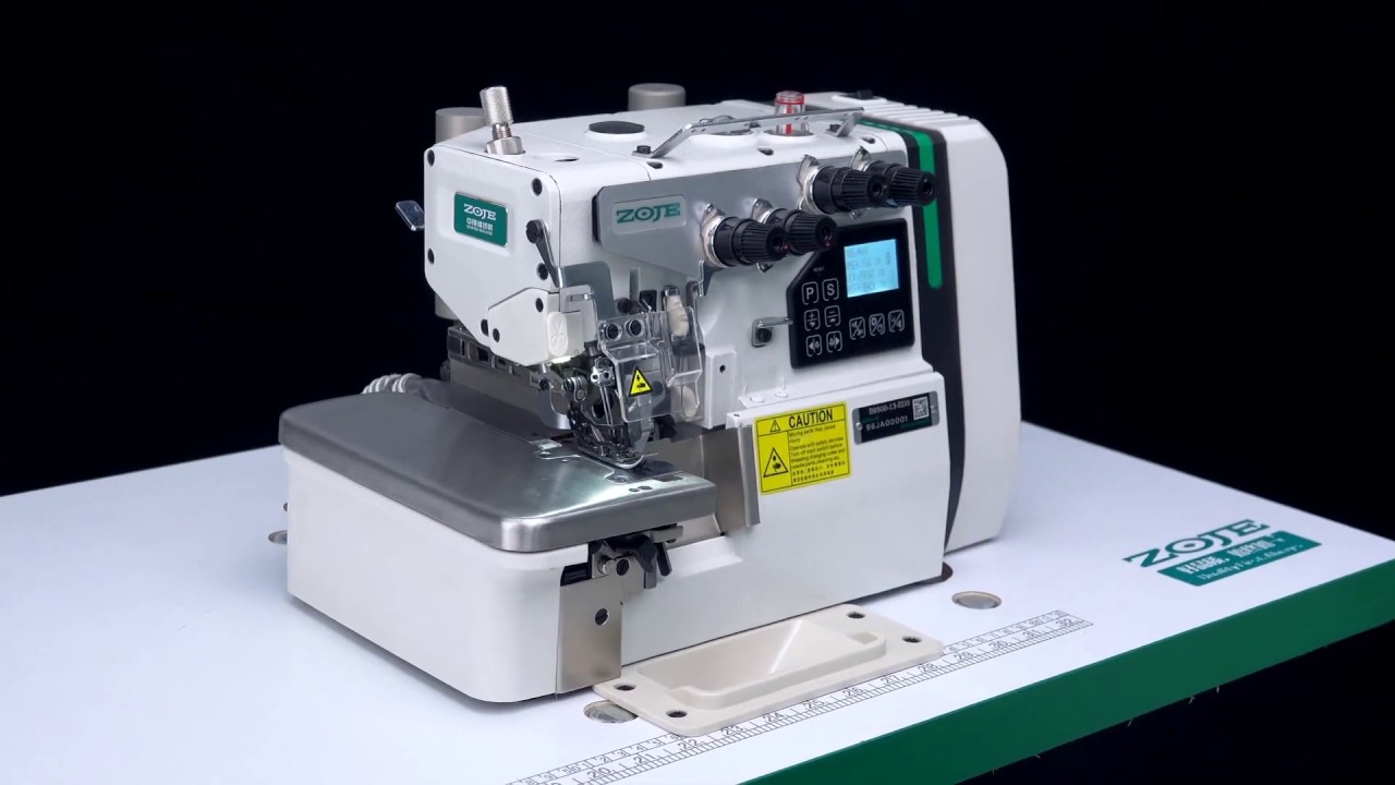 Nueva máquina overlock marca ZOJE YouTube