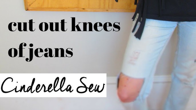 How to Repair Holes in the Knees of Pants - DIY Danielle®