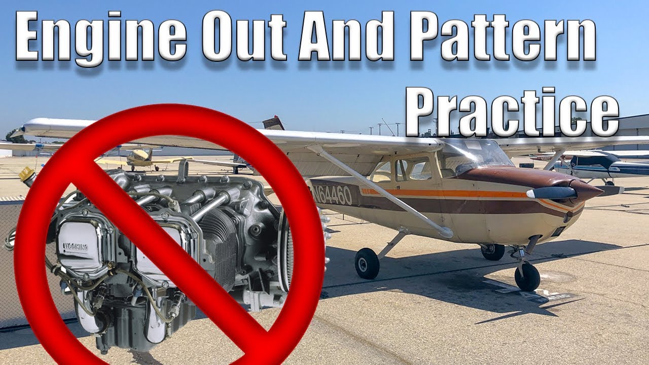 Flight Lesson 3 | KFUL--To-- KCNO | Engine Failure And Pattern Work ...