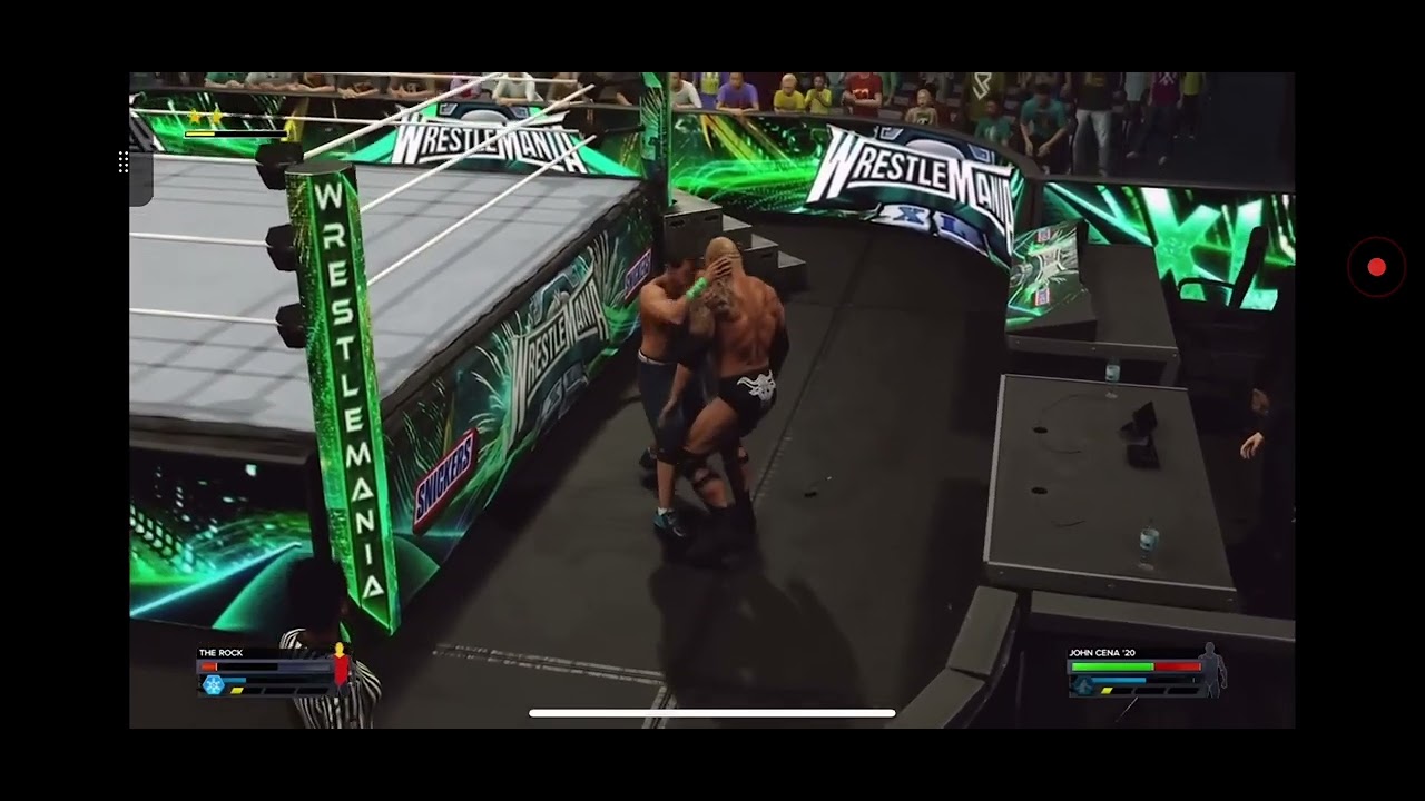 John Cena vs The Rock WWE 2K24 - YouTube