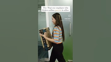That one employee who orders million parcels in office #shorts
