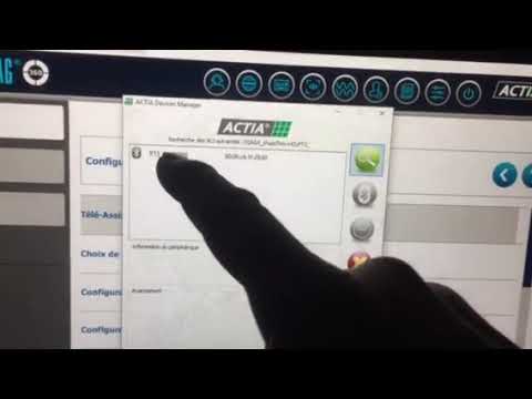 Appairage de la  VCi Bluetooth Actia Multidiag 360