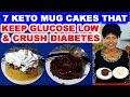 7 Keto Mug Cakes that Keep Glucose Low & Crush Diabetes