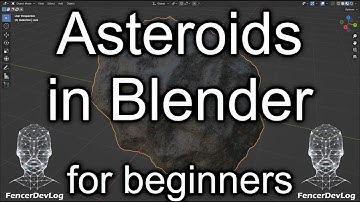 Better asteroids in Blender (a tutorial for beginners)