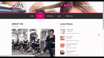 Spasalon - Adding images after importing XML demo content.