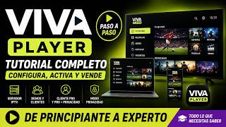 Tutorial Completo de Viva Player | Configuración, Demostraciones y Activación de Clientes IPTV screenshot 3