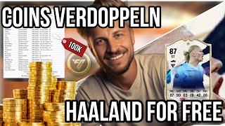 Haaland von EA geschenkt in EA FC 24 &  EASY COINS MACHEN  ‍ Free Trading Tipps für Anfänger