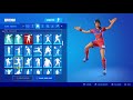 Clinical Crosser Skin Showcase with All Fortnite Dances &amp; Emotes