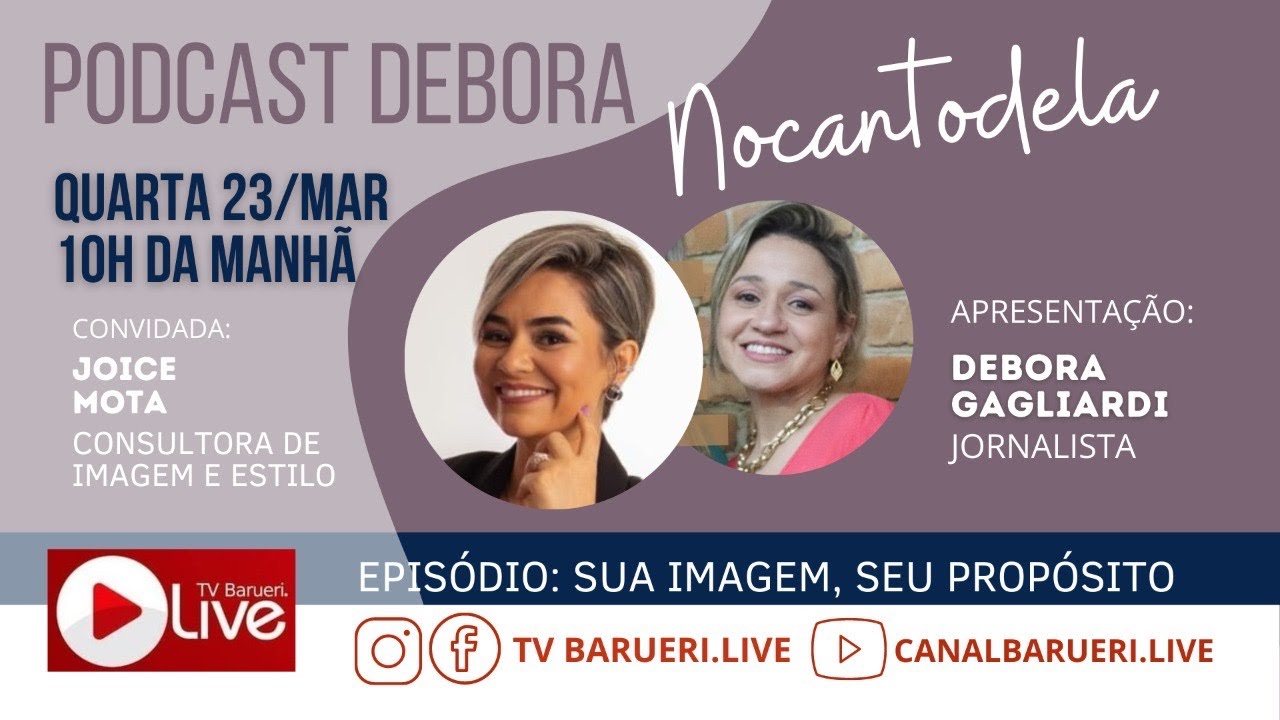 Sua Imagem, Seu Propósito | Débora Nocantodela