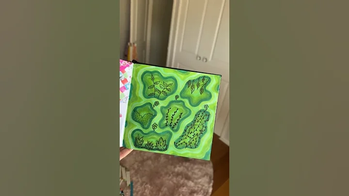 Sketchbook ideas! 🌿🐍🐸🌲💚 | #art #shorts