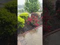 It's raining in Atlanta.