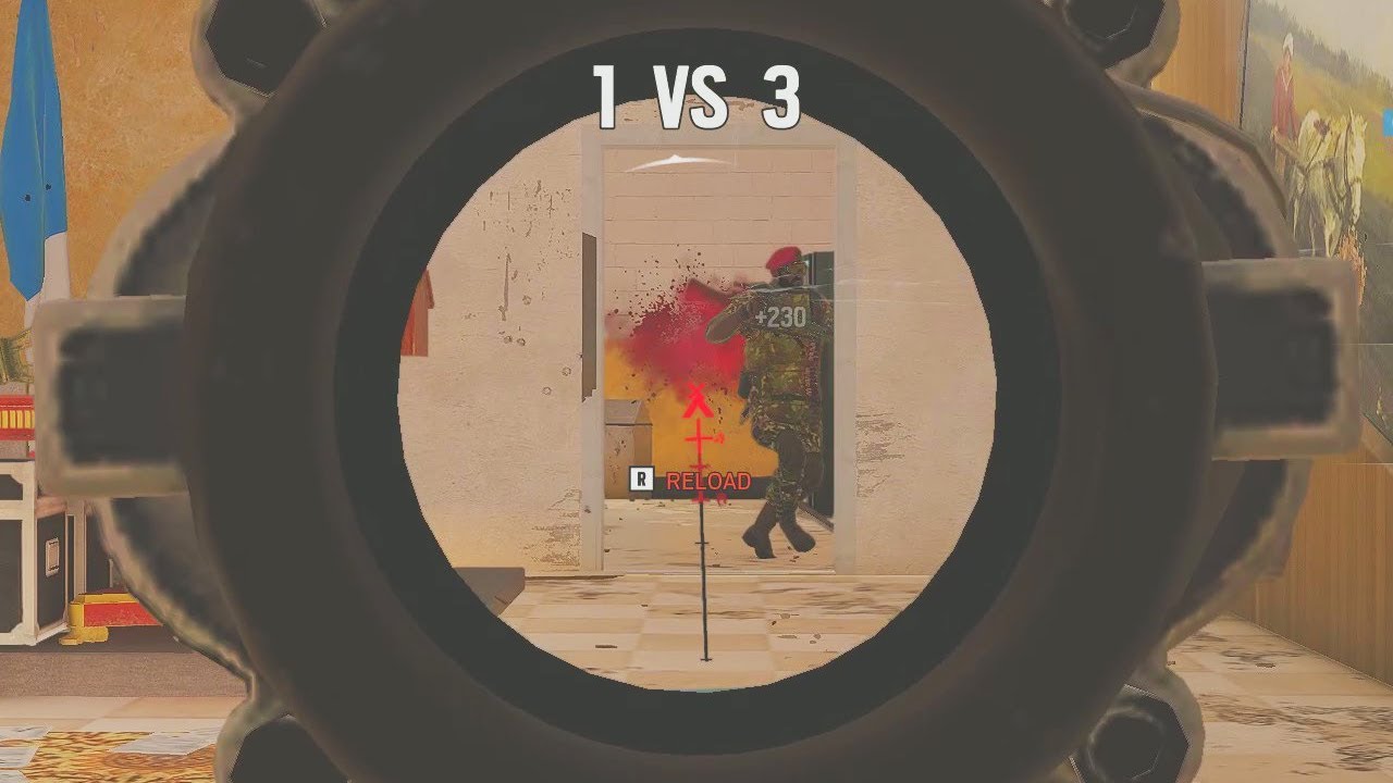 1v4 Against Hackers - Rainbow Six Siege