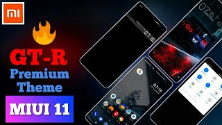 GTR theme for miui 11|Premium theme for miui 11|Animated theme|Digital Avatar