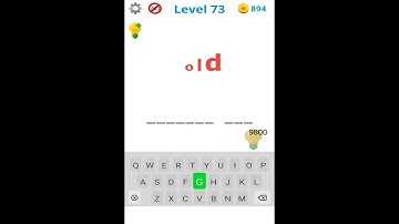 Dingbats Level 73 Answers