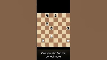 Daily Chess Combinations - No. 175 - #chess #puzzle #dailychess #shorts #0_algo_chess