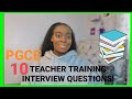 10 EXACT PGCE INTERVIEW QUESTIONS & ANSWERS FROM MY INTERVIEW!!! / MY PGCE INTERVIEW EXPERIENCE 🍎