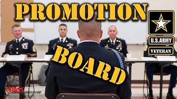 What happens at an Army promotion board