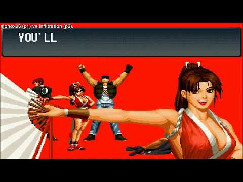 Fightcade 👊 The King Of Fighters 96 👊🏽 Monox96 🇨🇱 Vs Infiltration 🇵🇪
