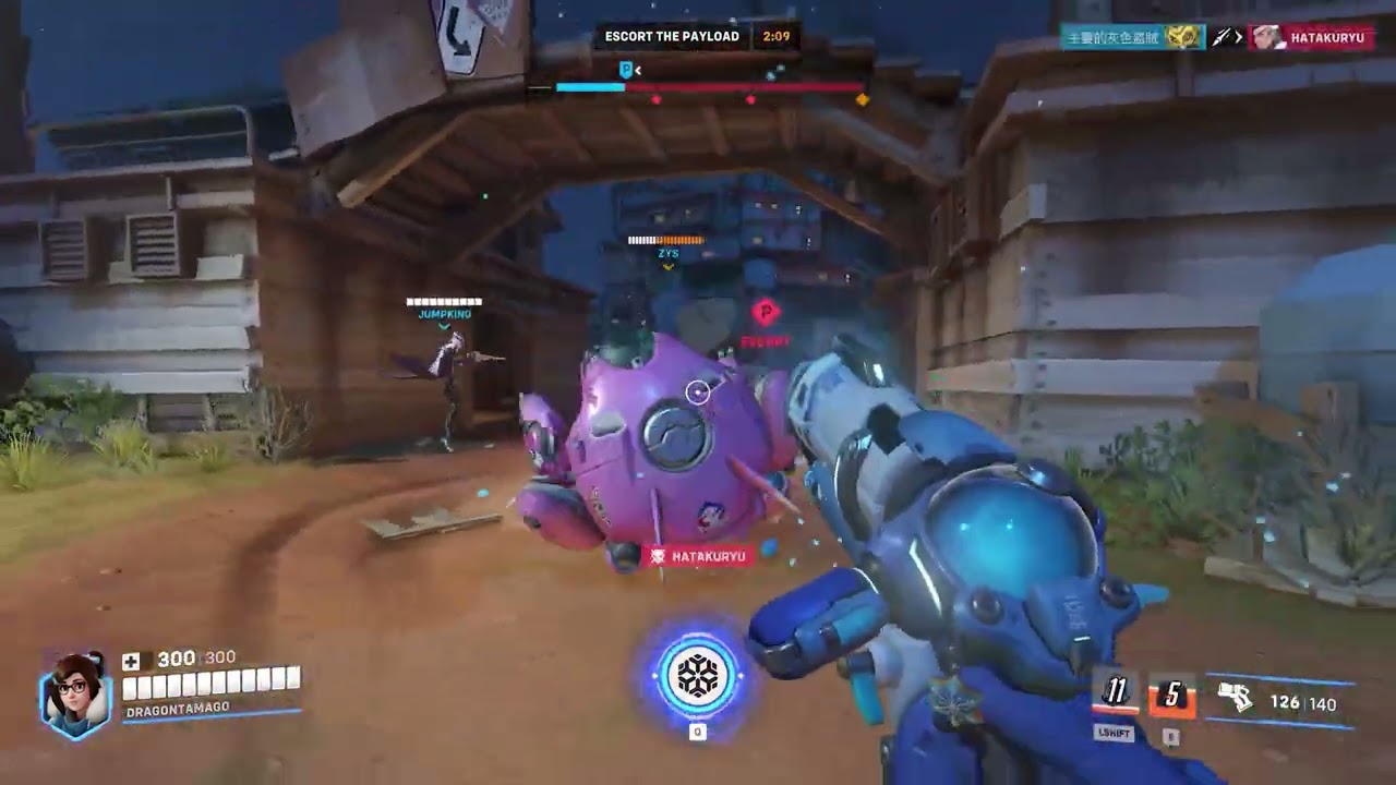 Overwatch2: Mei load gameplay (no commentary)